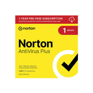 Norton AntiVirus Plus, Antivirus software for 1 Device with Auto-Renewal - Includes Password Manager